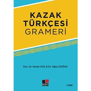 Kesit Yayınları Kazak Türkçesi Grameri