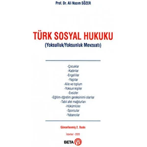 Türk Sosyal Hukuku - Ali Nazım Sözer