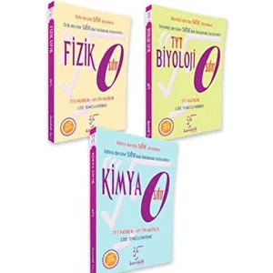 Karekök Yayıncılık TYT Için Sıfır Fizik - Kimya - Biyoloji Seti