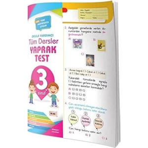 3. Sınıf Tüm Dersler Yaprak Test