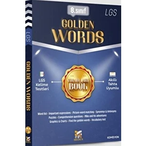 Modus Yayınları LGS Ingilizce Kelimeler Golden Words Soru Bankası