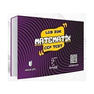 Karekök Yayıncılık LGS Matematik Zor Cep Test