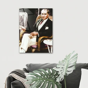Cam Tablo | Atatürk Serisi | 8 | 30cm x 40cm