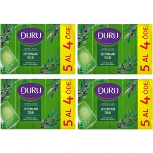 Duş Sabun Zeytin Yağı Özü 5X150 gr x 4 Adet