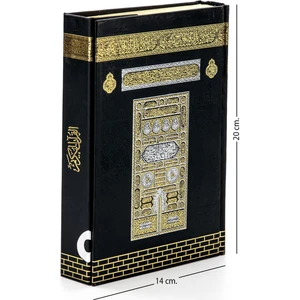 Kabe Desenli Kuranı Kerim - Sade Arapça - Hafız Boy - Bilgisayar Hatlı