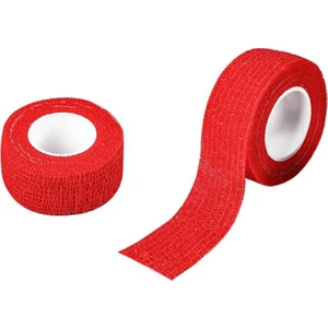 2.5 cm Kırmızı Elastik Kendinden Yapışkanlı Coban Bandaj