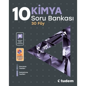 Tudem Yayınları 10. Sınıf Kimya Soru Bankası