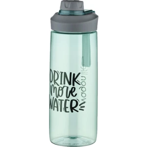 Çevir Aç Kapak Tritan Su Matarası - Silikon Taşıma Askısı - Süzgeçli - 720 ml