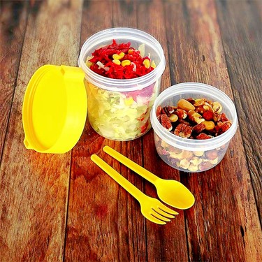 Titiz 1100 ml Taken Go Müsli Kabı (AP-9453) Pastel Yeşil Fiyatı