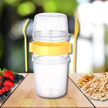 Titiz 1100 ml Taken Go Müsli Kabı (AP-9453) Pastel Yeşil Fiyatı