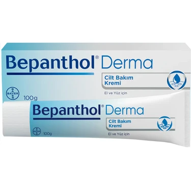 Bepanthol Derma 100 gr Nemlendirici Cilt Bakım Kremi Normal Cilt Tipine Uygun Hızlı