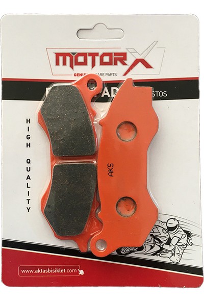 Motorx Mondial 100 Sfc Snappy x I Motosiklet Ön Fren Disk Balatası | Turuncu