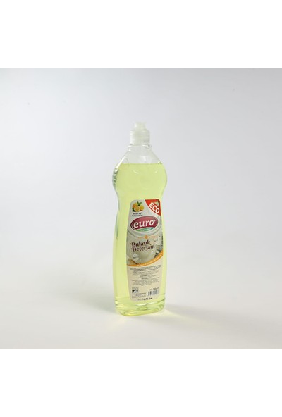 Euro Sıvı Bulaşık Deterjanı Limon Eco Gücü 750 ml