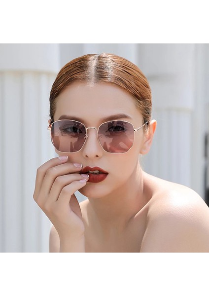 Güneş Gözlüğü Lüks Kristal Vintage Kadınlar İçin - Gradyan Polarize UV400 Lens (Yurt Dışından) indirimleri