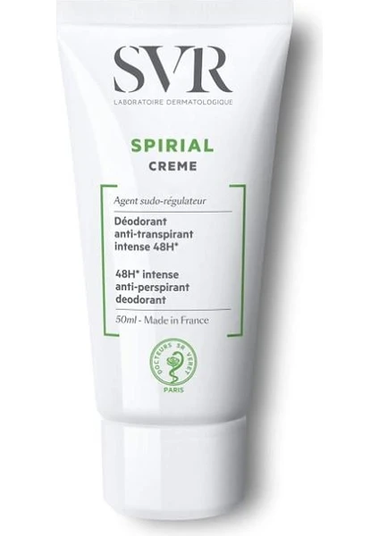 Svr Spiral Deo-Creme Anti-Perspirant 50ml | 48h Etkili Krem Deodorant