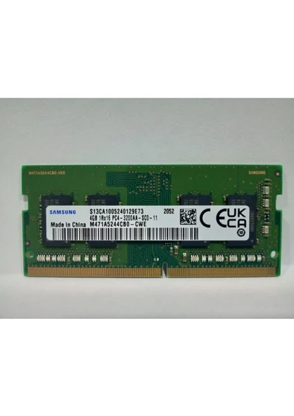 M471A5244CB0-CWE 4 GB Ddr4 3200 Mhz CL22 Notebook Ram