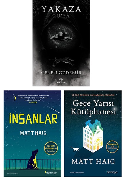 Yakaza- Insanlar - Gece Yarısı Kütüphanesi 3 Kitap Set