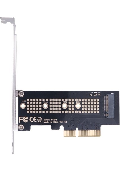 2(Ngff) Nvme (M-Key) To Pcie 4.0 x4 x8 x16 Çevirici Dönüştürücü Adaptör Karti CDG-SSD-25BC