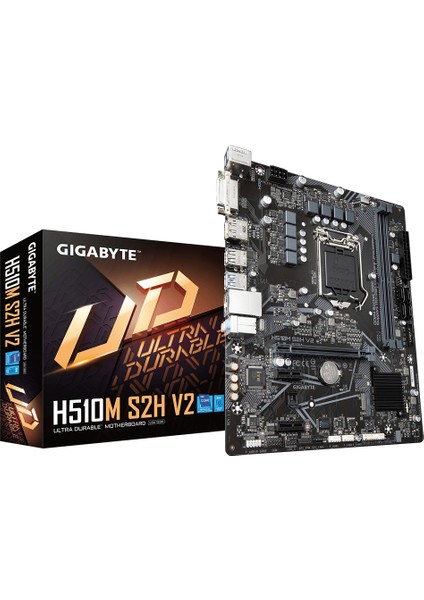 GIGABYTE H510M-S2H V2 DDR4 3200Mhz(OC) HDMI DP mATX 1200p