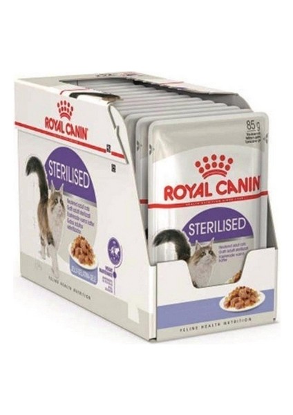 Royal Canin Gravy Sterilised Kisirlaştirilmiş Kediler Için Konserve 85 gr