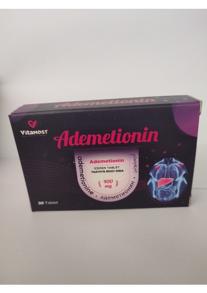 Ademetionin 400 Mg 30 Tablet