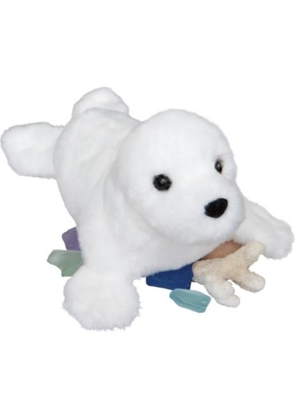 Leonardini - Snowflake - Küçük Beyaz Peluş Fok