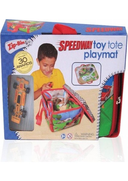 Leonardini - Zip-Bin - Yarış Pisti Oyun Seti + 1 Araba