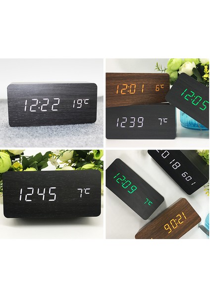 Akıllı Sessiz Işıklı LED Elektronik Saat (Yurt Dışından) modelleri
