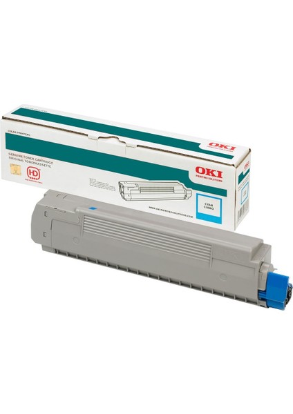 Okı MC873-MC883 10.000 Sayfa Cyan Mavi Toner 45862816