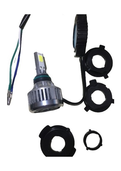 Motorsiklet M3 Cob LED Zenon 4000L Beyaz Carub 12-80VOLT 40 W