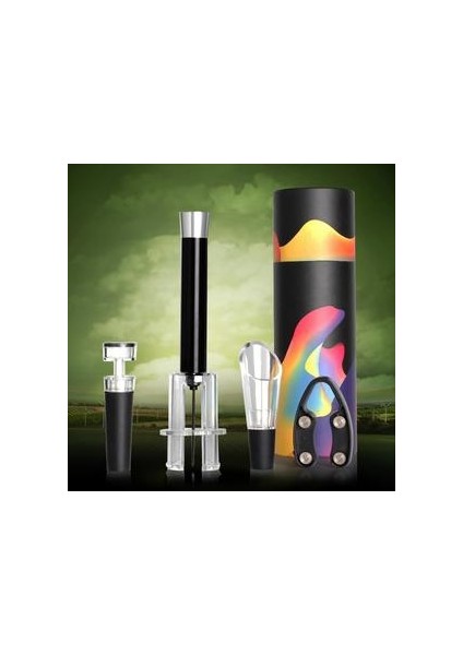 Wine Corkscrew Air Pump Corkscrew Air Pressure Vacuum Wine Corkscrew Pin Type Corkscrew Tool Wine Cork Corkscrew Set. (Yurt Dışından)