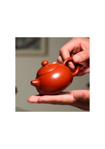 160CC Yixing Mor Kil Çaydanlık Küçük Kapasiteli Kettle Kung Fu Zisha Tet Seti Puer Teaware | Çaydanlıklar