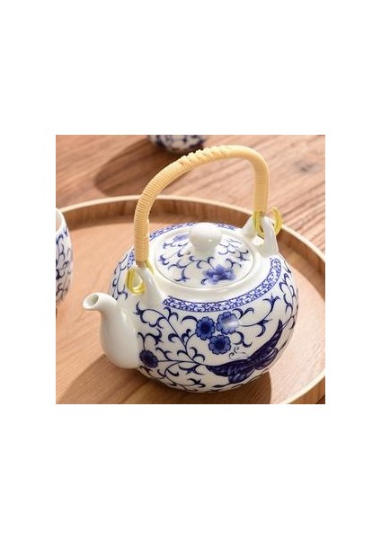 Porselen Çaydanlık Su Isıtıcısı Çin Çay Potu Metal Kolu | Çaydanlıklar fırsatları