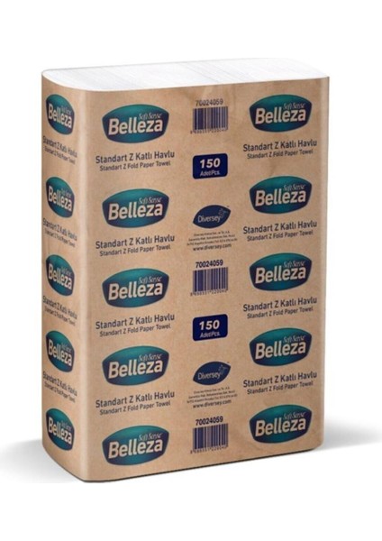 Z Katlamalı Havlu Peçete 150Lİ - 3 Paket