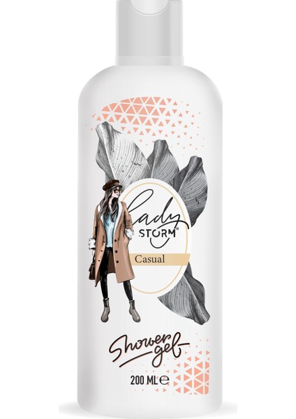 Lady Storm Women Casual Body Duş Jeli 200 ml