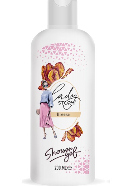 Lady Storm Women Breeze Body Duş Jeli 200 ml