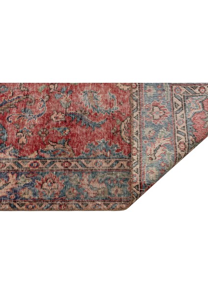 Eskitme Özel %100 El Dokuma Vintage Halı 137 x 231 cm 8716 fiyatları
