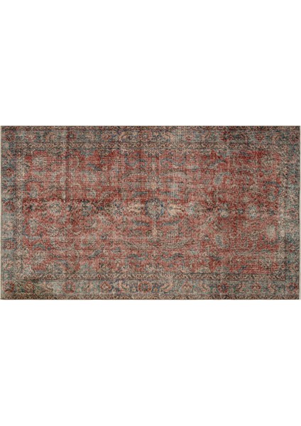 Eskitme Özel %100 El Dokuma Vintage Halı 137 x 231 cm 8716 modelleri
