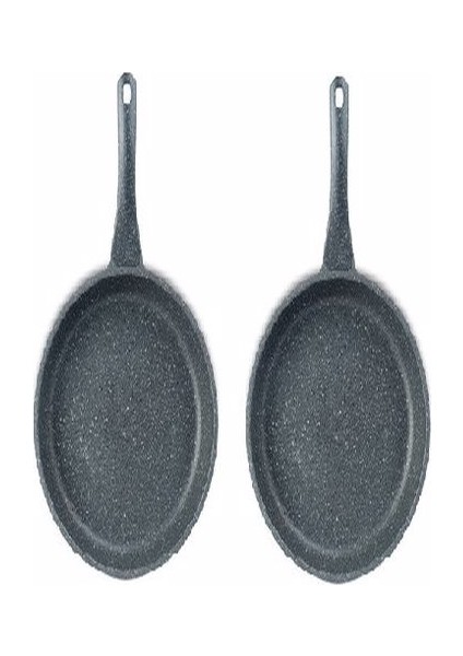 Aleminyum Döküm 20 cm 2 Adet Tava
