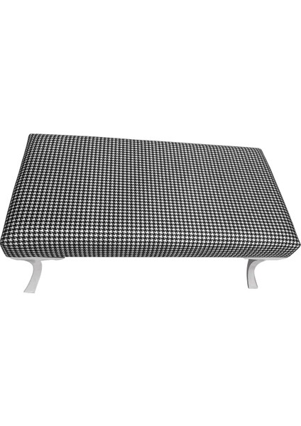 Kaz Ayağı Desenli Bench Puf fiyatları