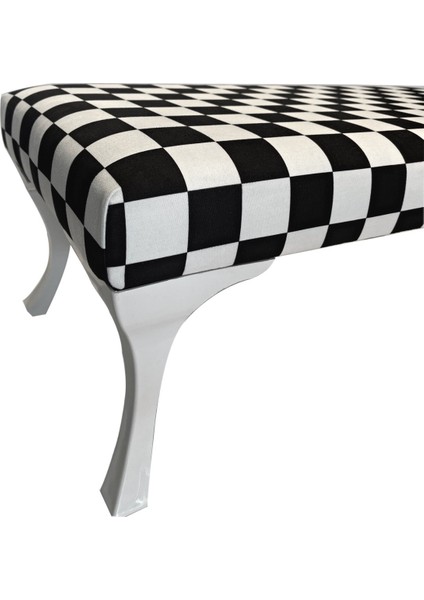 Dama Desenli Bench Puf