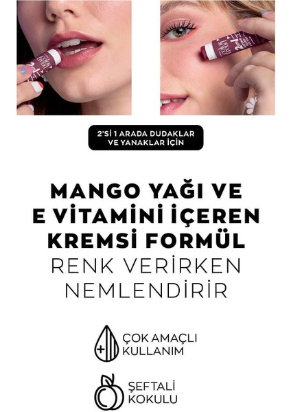 Color Trend Dudak ve Yanak Için Renklendirici Stik Efortless Rose modelleri