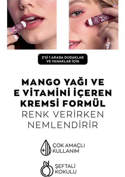 Color Trend Dudak ve Yanak İçin Renklendirici Stik All Red