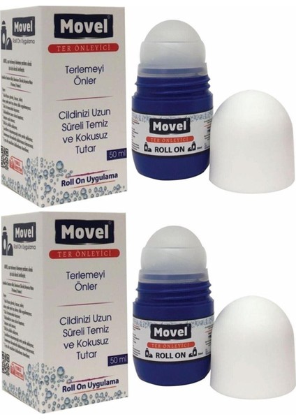Ter Önleyici Roll-On 50 ml 2 Adet