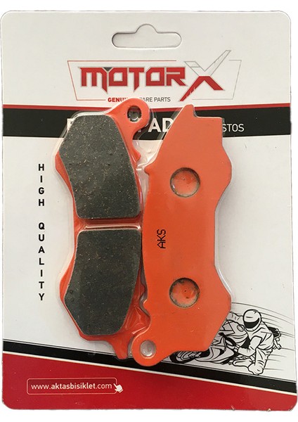 Rks Newlight 125 Motosiklet Ön Fren Disk Balatası | Turuncu