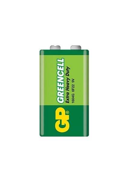 Gp Greencell 9V Pil 1604G 6F22