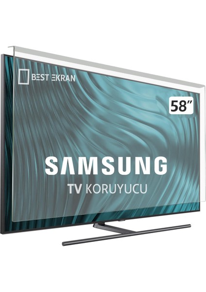 Samsung 58RU7100 Tv Ekran Koruyucu - Samsung 58" Inç Ekran Koruyucu modelleri
