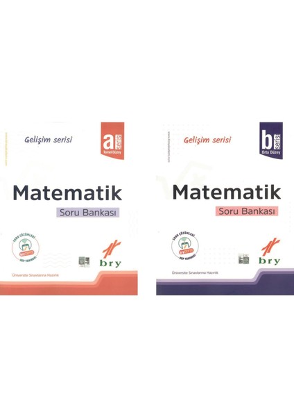 Gelişim Serisi Matematik A ve B Soru Bankası Seti