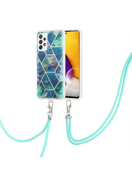 Samsung Galaxy A23 4g/5g Mavi Yeşil Için Tpu Telefon Kılıfı