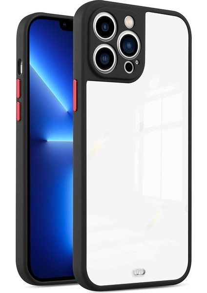 Iphone 13 Pro Max Black Için Iki Renkli Tpu Telefon Kılıfı